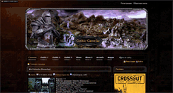 Desktop Screenshot of gothic-game.kz